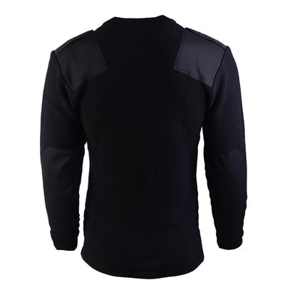 Strick Pullover BW VLNA mit Tasche SCHWARZ