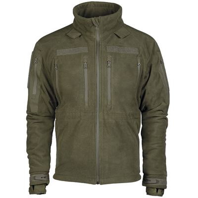 Fleecejacke mit TPU-Membran PLUS OLIV