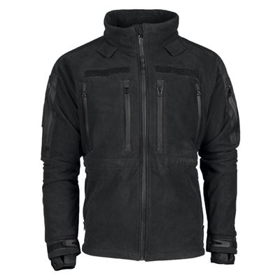 Fleecejacke mit TPU-Membran PLUS SCHWARZ