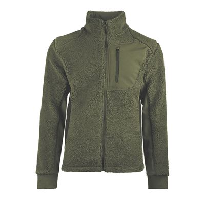 KÄLTESCHUTZJACKE BEARFORCE TEDDY-FLEECE OLIV