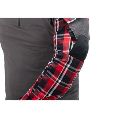Taktisches Flanellhemd ROT INVADERGEAR 108601-035 7