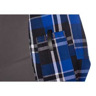 Taktisches Flanellhemd BLAU INVADERGEAR 108601-700 4