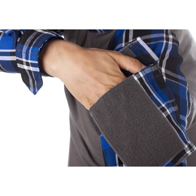 Taktisches Flanellhemd BLAU INVADERGEAR 108601-700 5