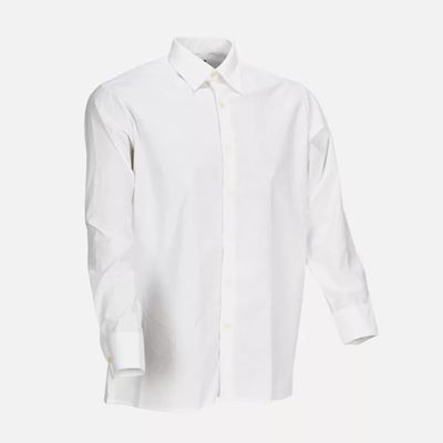DIENSTHEMD Classic Langarm WEISS