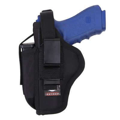 Pistolen Holster zweiseitig SCHWARZ