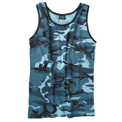 Tanktop SKY BLUE CAMO