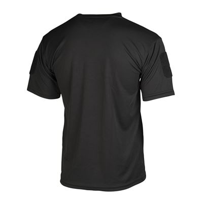 Tshirt taktisch QUICK DRY Kurzarm SCHWARZ