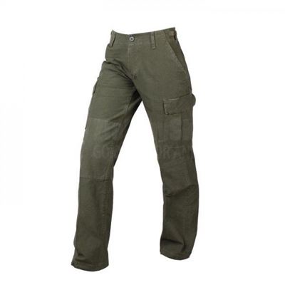 Damenhose US BDU rip-stop prewashed GRÜN