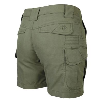 Damenshorts 24-7 ASCENT micro rip-stop GRÜN