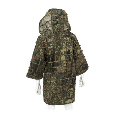 Tarnanzug GHILLIE BASE PLAIN FLECKTARN INVADERGEAR 111981-79800 2