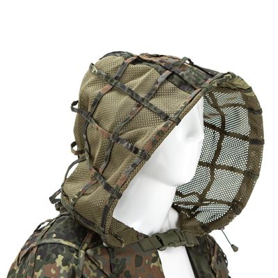 Tarnanzug GHILLIE BASE PLAIN FLECKTARN INVADERGEAR 111981-79800 3