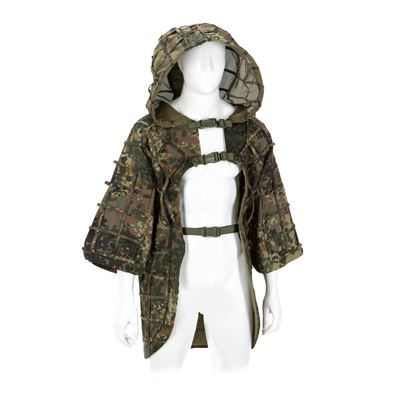 Tarnanzug GHILLIE BASE PLAIN FLECKTARN