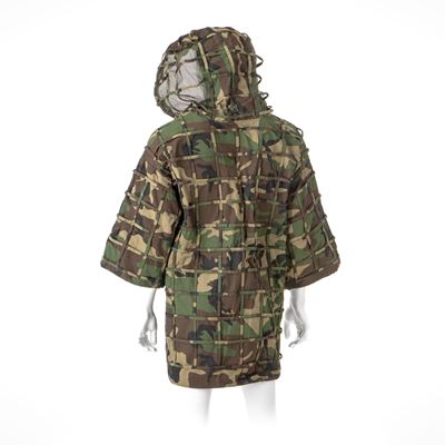 Tarnanzug GHILLIE BASE PLAIN WOODLAND INVADERGEAR 111981-82200 2