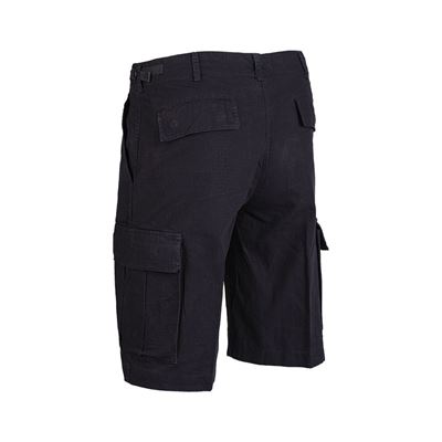 Shorts US Typ BDU rip-stop prewashed SCHWARZ