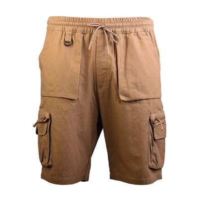 Shorts URBAN EXPLORER Baumwolle rip-stop COYOTE