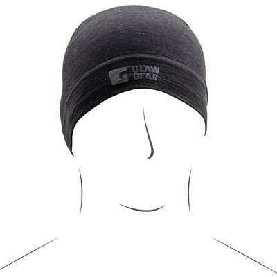 Mütze Beanie Merino Seamless SCHWARZ CLAWGEAR 1141650-60 4