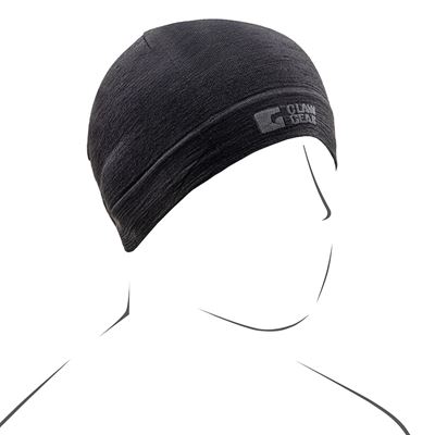 Mütze Beanie Merino Seamless SCHWARZ