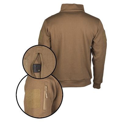 Pullover TACTICAL ohne Kaputze DARK COYOTE