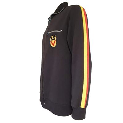 Sweatshirt mit NVA/DDR-Streifen – ASV BRAUN