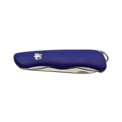 Klappmesser 1/AK mit Klingenarretierungen EDELSTAHL Plastikgriff BLAU