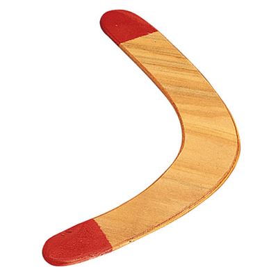 Bumerang aus Holz