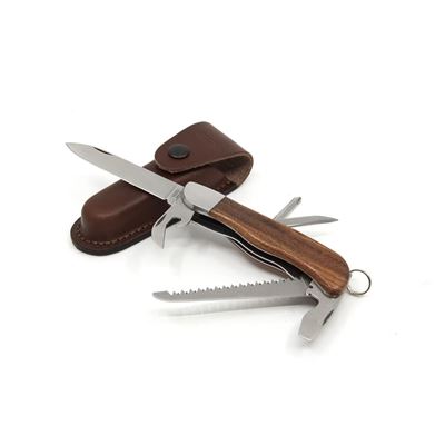 Klappmesser 6BK/KP HIKER mit Klingenarretierungen EDELSTAHL Holzgriff