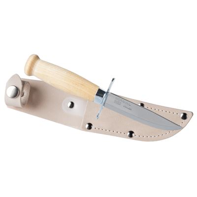 Messer MORA SCOUT 39 (S) NATURAL + Lederholster