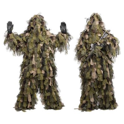 Tarnanzug GHILLIE SUIT OAK LEAF 3D WOODLAND