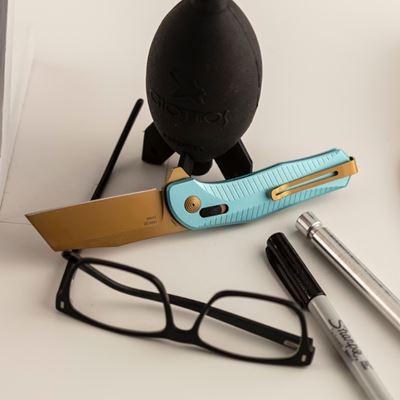 Klappmesser DIVERGE XR glatte Klinge BLAU SOG 12-02-02-43 2