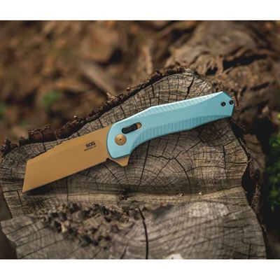 Klappmesser DIVERGE XR glatte Klinge BLAU SOG 12-02-02-43 5