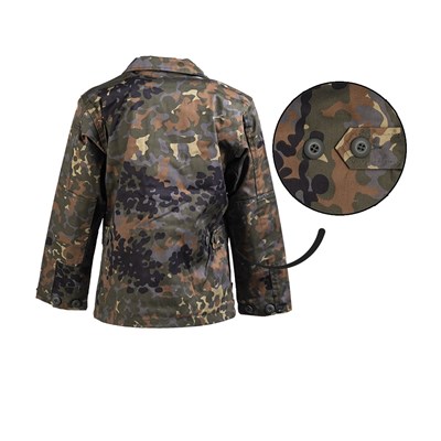 Kinderbluse US Typ BDU Feld FLECKTARN