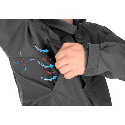 Raider MK V ATS Flex Bluse GRAU CLAWGEAR 120341-101 6