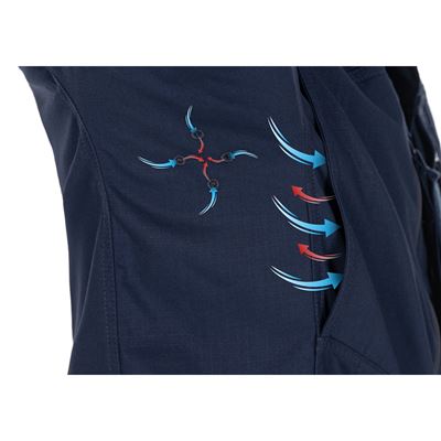 Raider MK V ATS Flex Bluse BLAU CLAWGEAR 120341-702 13