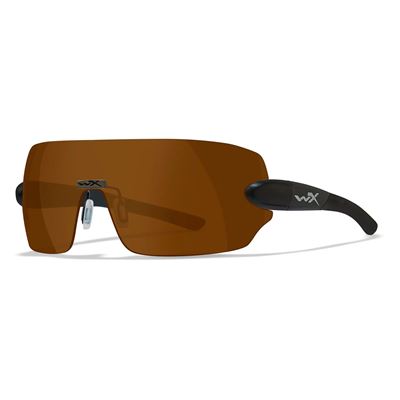 Taktische Sonnenbrille WX DETECTION Set 5 Gläser SCHWARZER Rahmen