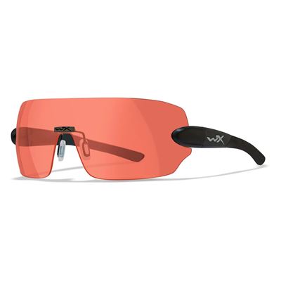 Taktische Sonnenbrille WX DETECTION Set 5 Gläser SCHWARZER Rahmen