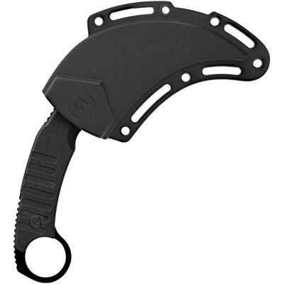 Messer EXTREME OPS Karambit glatte Klinge SCHWARZ