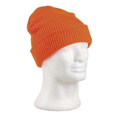 Strickmütze POLYACRYL ORANGE