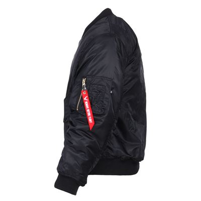 Pilotenjacke US MA1 BOMBER MAROON – LILA FOSTEX 1214011-B 2