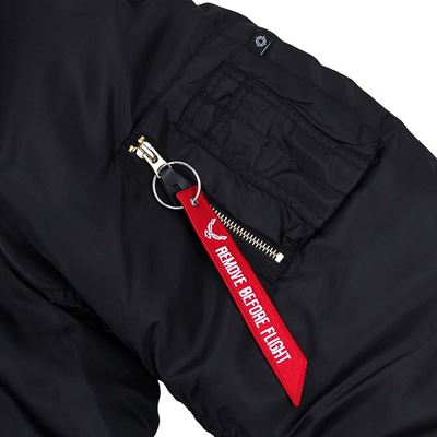 Pilotenjacke US MA1 BOMBER MAROON – LILA FOSTEX 1214011-B 9