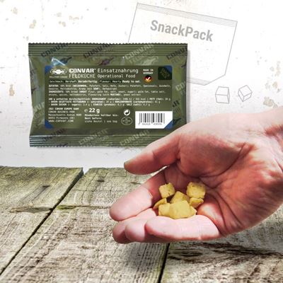 CONVAR™ Feldküche Einsatznahrung SnackPacks Käse 22 g