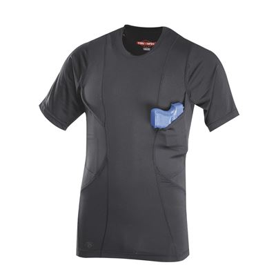 Tshirt 24-7 CONCEALED Kurzarm SCHWARZ