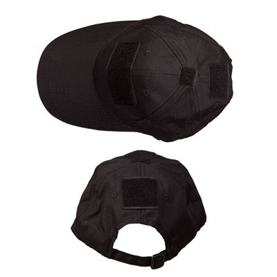 Cap TACTICAL rip-stop SCHWARZ