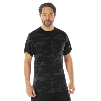 T-Shirt funktion MIDNIGHT BLACK CAMO