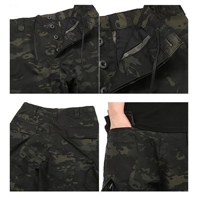 Hose TRU N/C rip-stop MULTICAM BLACK®