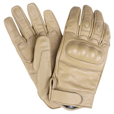 Handschuhe TACTITAL Leder COYOTE