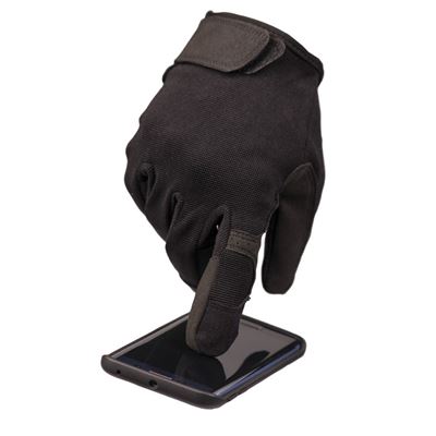 Handschuhe COMBAT TOUCH SCHWARZ