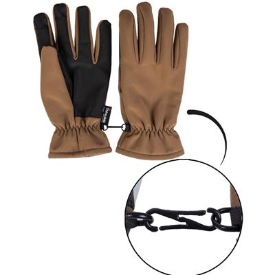 Handschuhe SOFTSHELL THINSULATE™ COYOTE