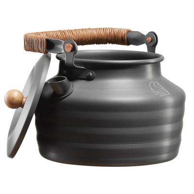 Kanne 1,3 l aus Aluminium und Holz GRAU NORDISK 127010 5