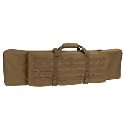 Gewehrtasche 105 cm mit 3 Taschen und Riemen COYOTE