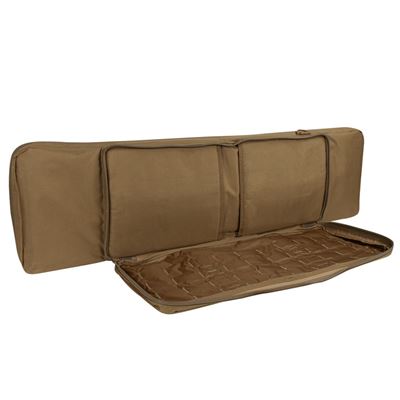 Gewehrtasche 105 cm mit 3 Taschen und Riemen COYOTE